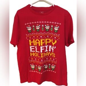 Festive Red Holiday T-Shirt